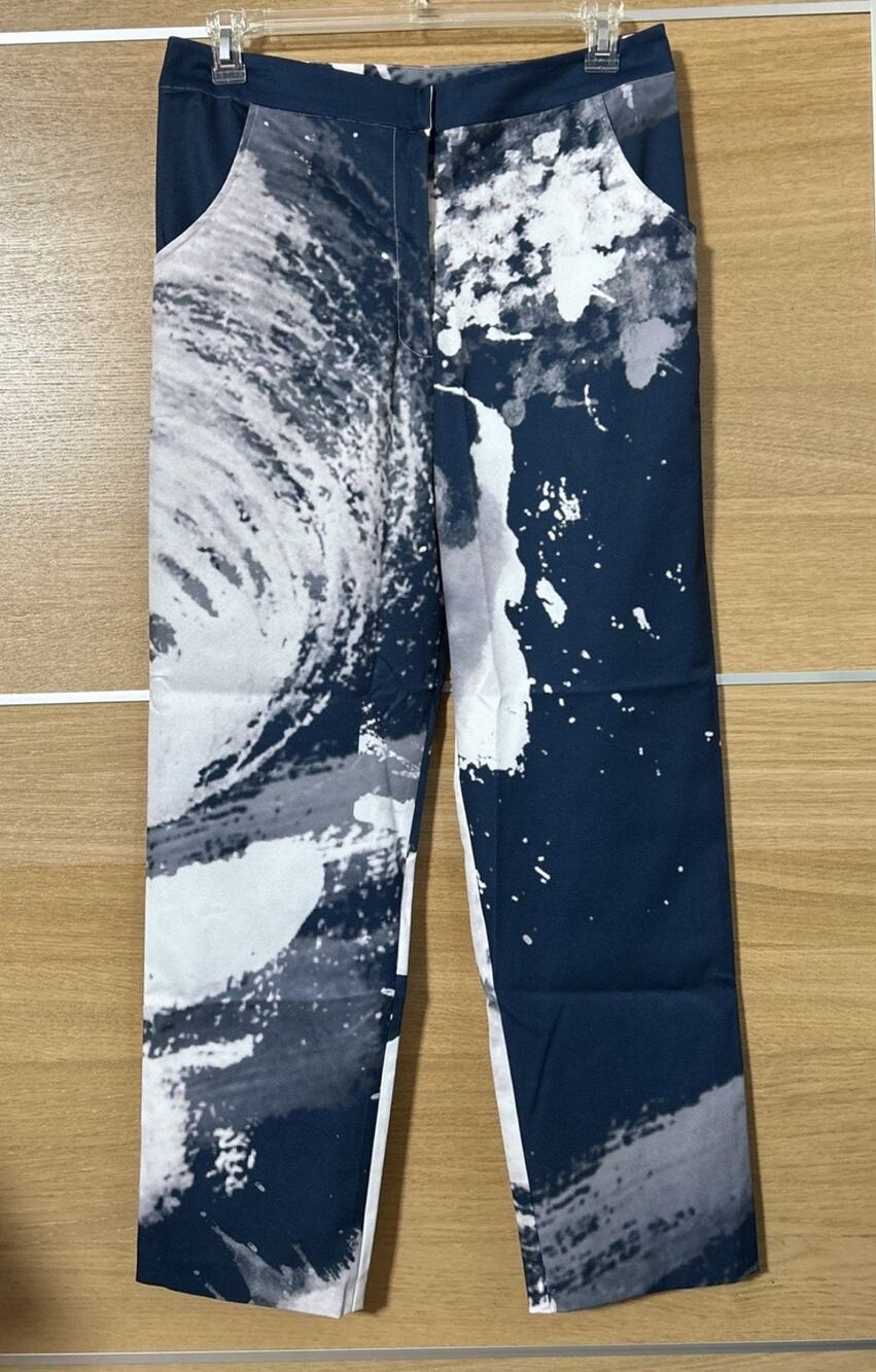 Anthropologie Ellender Hanna Pants - Navy Ink color - Women’s Size 12 EUC